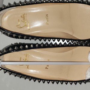 Rare Christian Louboutin flats w/ spikes